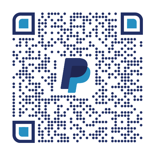 ICTV PayPal QR code for payments.
